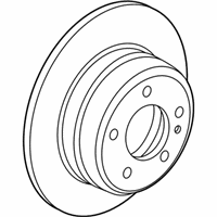 OEM BMW M3 Brake Disc, Ventilated, Left - 34-21-2-282-303