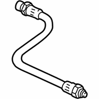 OEM 2002 BMW 525i Brake Hose Rear - 34-30-1-166-248