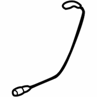 OEM BMW 540i Rear Brake Pad Wear Sensor - 34-35-1-163-207