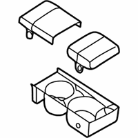 OEM 1999 Nissan Altima Cup Holder Assembly - 68430-9E000