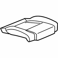 OEM Chevrolet Trailblazer EXT Pad Asm, Passenger Seat Cushion - 89039196