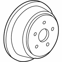 OEM Mercury Monterey Rotor - 5U2Z-2V026-DB