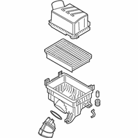 OEM 2020 Hyundai Kona Cleaner Assembly-Air - 28110-J9300