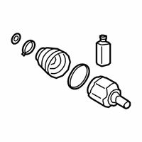 OEM Kia Sorento Joint & Boot Kit-Front - 49580C5080
