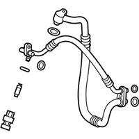 OEM 2018 Chevrolet Cruze Suction Hose - 39112860