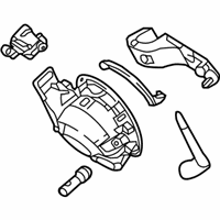 OEM 2018 Buick Cascada Fuel Pocket - 39078417