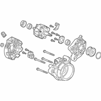 OEM 2018 Honda Civic Air Conditioner Generator Assembly - 31100-5BA-A51