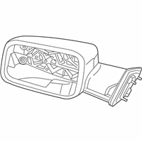 OEM Ram 2500 Outside Rear-View Mirror Right - 68374948AD
