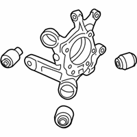 OEM Hyundai Genesis Coupe Carrier Assembly-Rear Axle, LH - 52710-2M000