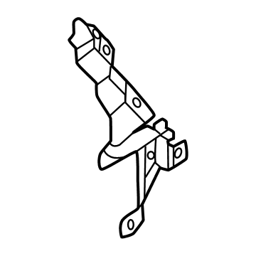 OEM Ford Mustang Mach-E HINGE ASY - HOOD - LJ8Z-16796-B