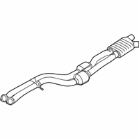 OEM 2015 BMW M3 Catalytic Converter - 18-30-8-094-373