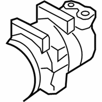 OEM Nissan Cube Compressor Wo Clutch - 92610-1KA3D