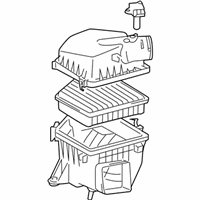 OEM 2009 Lexus IS250 Cleaner Assy, Air W/Element - 17700-31642