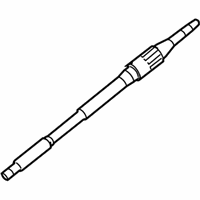 OEM 2008 Lexus IS F Shaft Assembly, Steering - 45210-22291