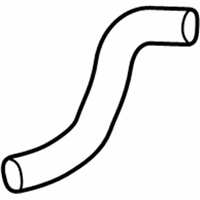 OEM 2017 Lexus NX300h Hose, Radiator, NO.2 - 16572-36160