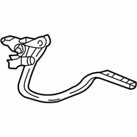 OEM Hyundai Accent Hinge Assembly-Trunk Lid, LH - 79210-25500