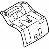 OEM 2017 Hyundai Sonata Protector-Heat Rear, RH - 28796-E6000