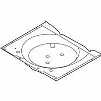 OEM 2016 Nissan Rogue Floor - Rear, Rear - 74514-4BA0A
