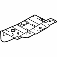 OEM Kia Cadenza Protector-Heat Rear - 28795F6000