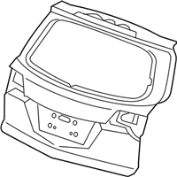 OEM 2010 Acura MDX Tailgate (Dot) - 68100-STX-A83ZZ