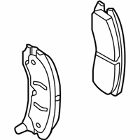 OEM 2008 Cadillac CTS Brake Pads - 19421287