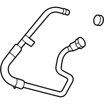 OEM 2021 GMC Savana 2500 Cooler Pipe - 84906731