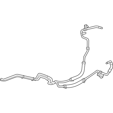 OEM Chevrolet Express 3500 Hose & Tube Assembly - 84906730