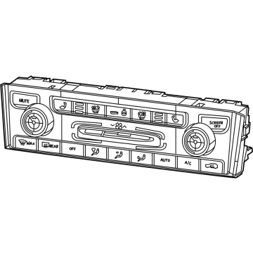 OEM Jeep VEHICLE FEATURE CONTROLS - 68376524AC