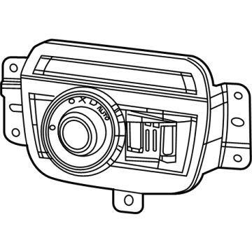 OEM 2021 Jeep Grand Cherokee L HEADLAMP - 68365329AB