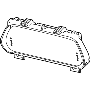 OEM Jeep Grand Cherokee L CLUSTER-INSTRUMENT PANEL - 68381139AO