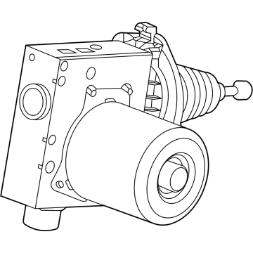 OEM 2020 Cadillac CT5 ABS Control Unit - 84826636