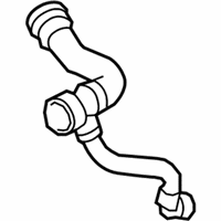 OEM 2010 BMW X6 Coolant Hose - 17-12-7-586-774