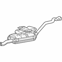 OEM Ford Explorer Muffler & Pipe - F67Z-5230-BAA