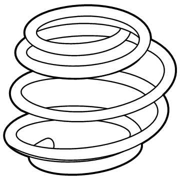 OEM 2022 Kia K5 Front Spring - 54630L0900