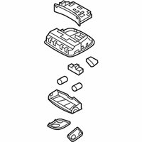 OEM 2011 Hyundai Sonata Overhead Console Lamp Assembly - 92810-3Q010-TX