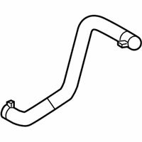 OEM Ford Flex Lower Hose - 8A8Z-8286-A