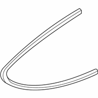 OEM 2005 Honda Insight Rubber, Windshield Dam - 73526-S3Y-000