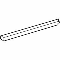 OEM 2015 Chevrolet Traverse Inner Weatherstrip - 23160969