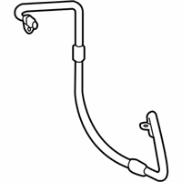 OEM 2014 Nissan Rogue Hose Flexible, High - 92490-4BA5A