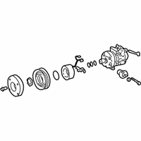 OEM 2005 Toyota Sequoia Compressor - 88320-0C101