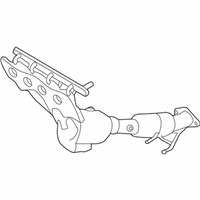 OEM 2014 Ford C-Max Manifold With Converter - DM5Z-5G232-C