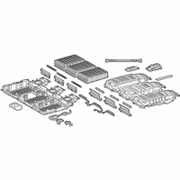 OEM 2020 Lexus RX450h Battery Assy, Hv Sup - G9510-48120