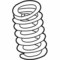 OEM 2000 GMC Savana 1500 Front Spring - 15058102