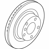 OEM 2013 BMW ActiveHybrid 3 Brake Disc, Ventilated - 34-21-6-792-227