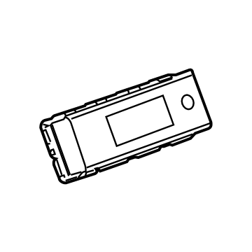 OEM Buick Encore Dash Control Unit - 13506237