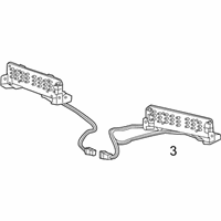 OEM Ford Crown Victoria Lamp - 4W7Z-13A613-AA