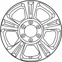 OEM 2020 Toyota Tacoma Wheel, Alloy - 42611-04170