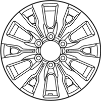OEM 2020 Toyota Tacoma Wheel, Alloy - 4260D-04020