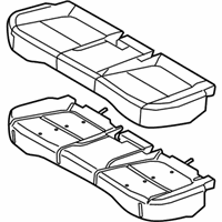 OEM Hyundai Kona Cushion Assembly-RR Seat - 89100-J9100-RTM