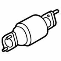 OEM 2012 Hyundai Genesis Coupe Catalytic Converter Assembly - 28950-2C650
